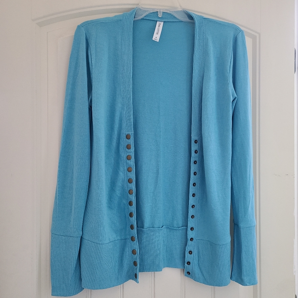 Snap button cardigan